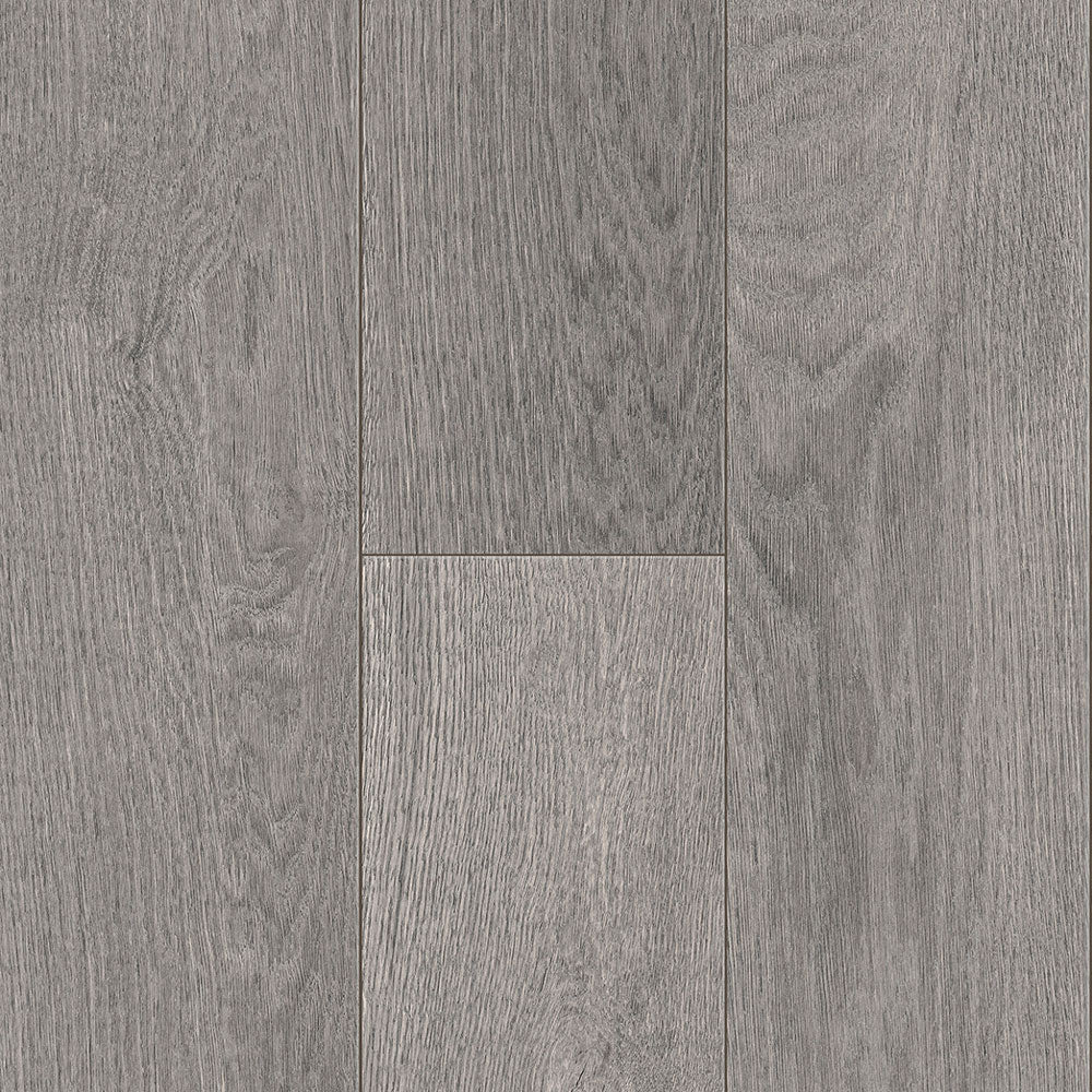 8mm w/pad Night Heron Oak Water-Resistant Hybrid Resilient Flooring 6.97 in. Wide x 50.79 in. Long