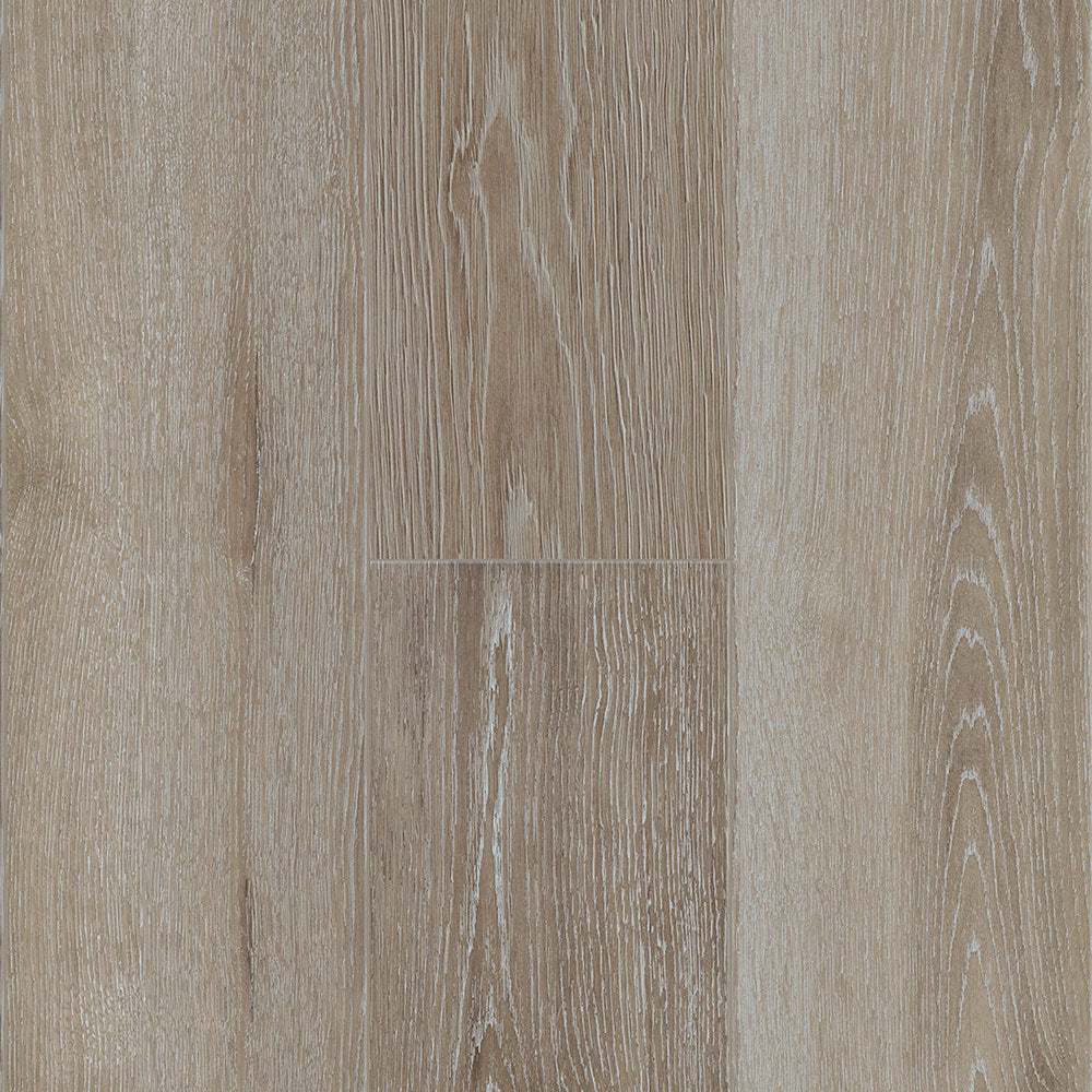 8mm w/pad Fox Hill Oak Water-Resistant Hybrid Resilient Flooring 6.97 in. Wide x 50.79 in. Long