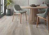 8mm w/pad Swedish Cottage Oak Water-Resistant Hybrid Resilient Flooring 6.97 in. Wide x 50.79 in. Long