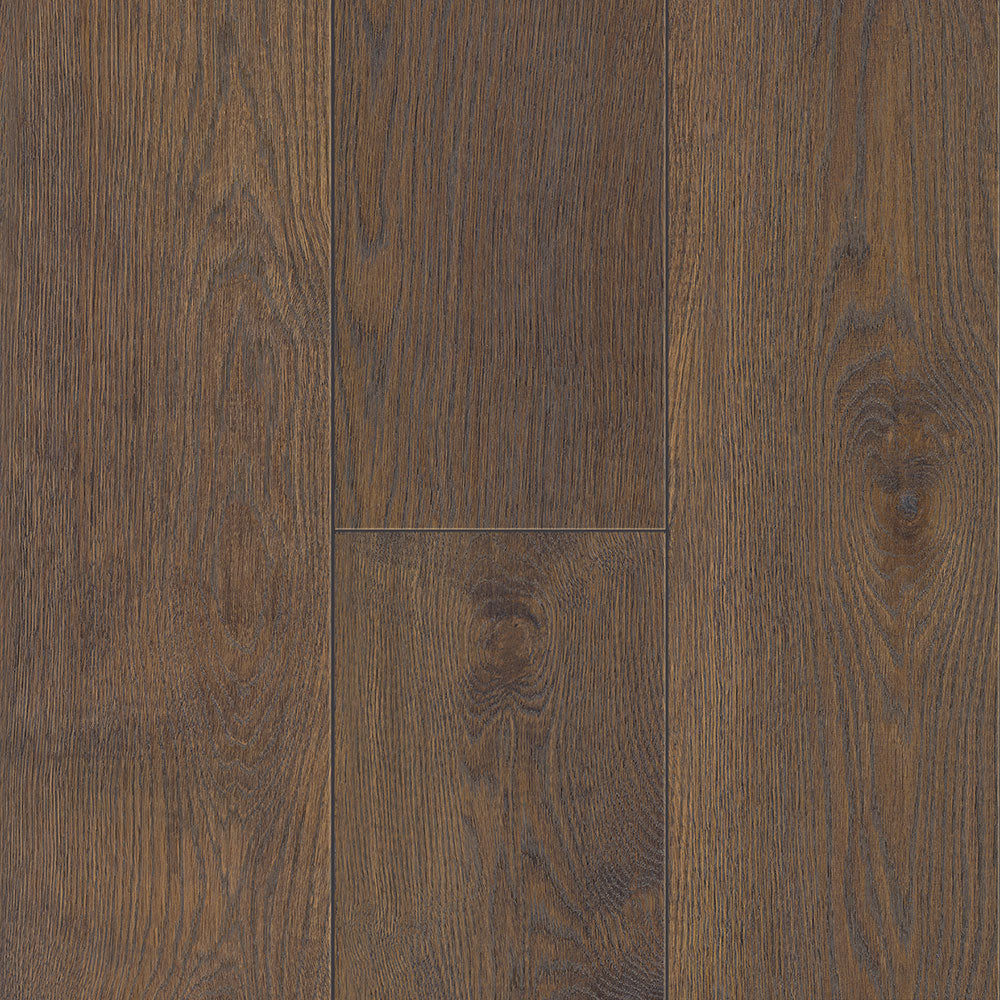 8mm w/pad Pendragon Peak Oak Water-Resistant Hybrid Resilient Flooring 6.97 in. Wide x 50.79 in. Long