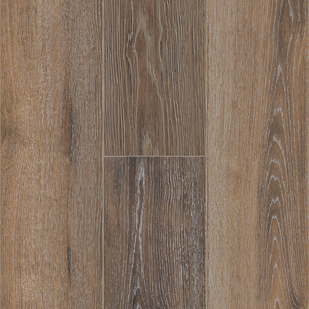8mm w/pad Sirena Oak Water-Resistant Hybrid Resilient Flooring 6.97 in. Wide x 50.79 in. Long