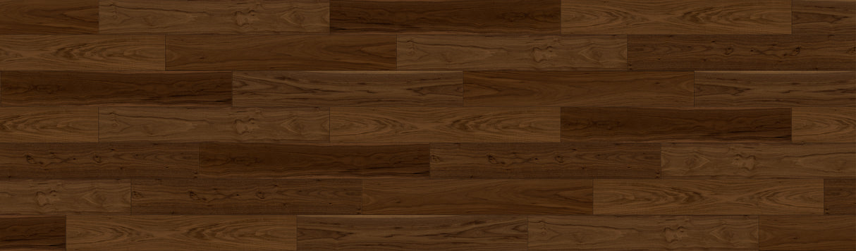 8mm w/pad Willow Bend Walnut Water-Resistant Hybrid Resilient Flooring 6.97 in. W x 50.79 in. L - Sample