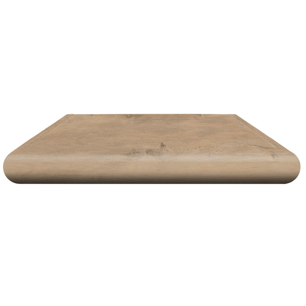 Charleston Oak 48" inch Retrofit Tread with Return