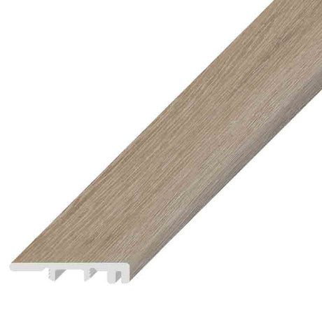 Fox Hill Oak Hybrid Resilient Waterproof 1.5 in wide x 7.5 ft Length Low Profile End Cap