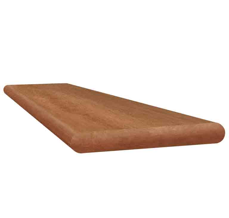 Copper Oak 48" inch Retrofit Tread with Return