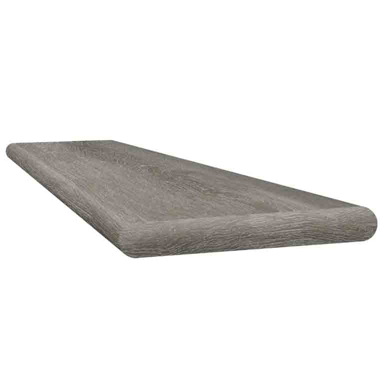 French Garden Hill Oak 48" inch Square Retrofit Tread with Return