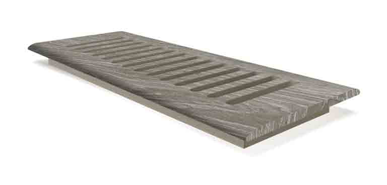 4 x 10 French Garden Hill Oak Drop In Grill