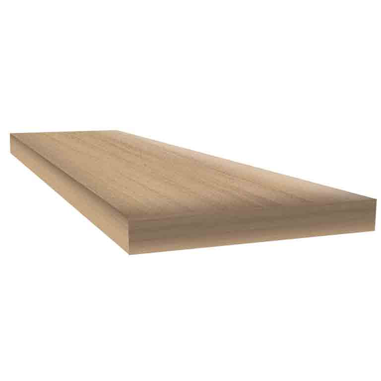 Rivers Edge Oak 48" inch Square Retrofit Tread with Return