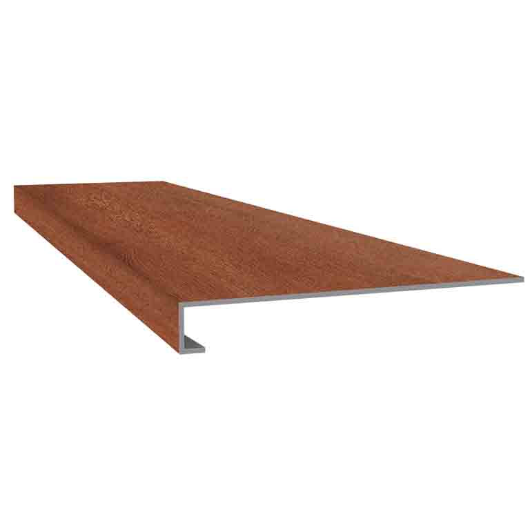 Brick Paver Oak 48" inch Square Retrofit Tread