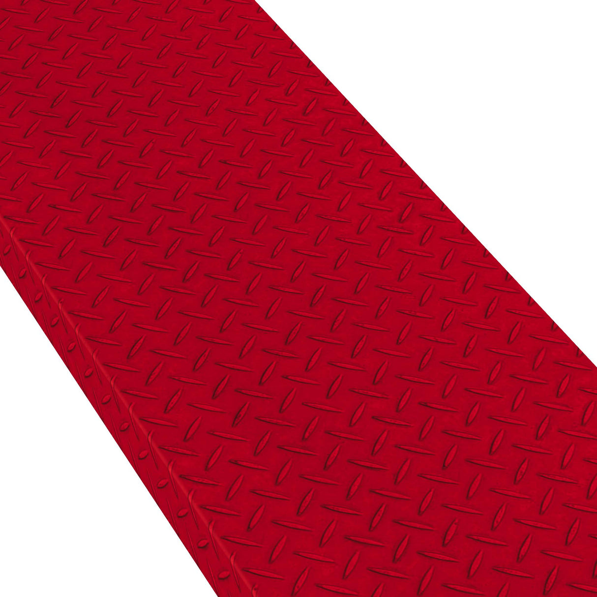 Locomotive Red 48 in Length Square Retro Fit Tread