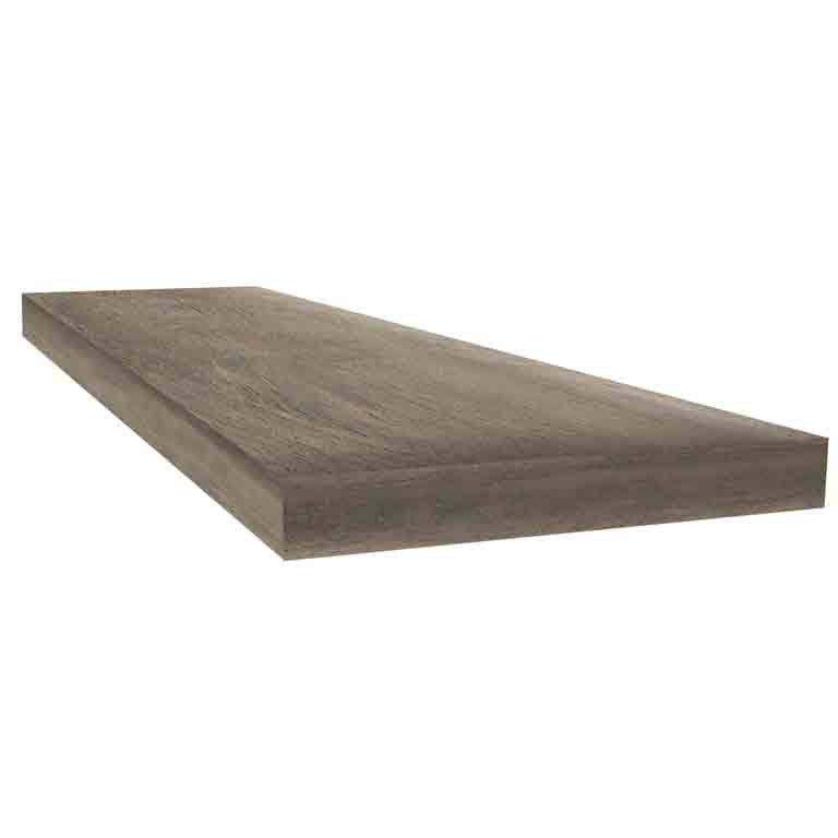 Deer Ridge Maple 48" inch Square Retrofit Tread with Return