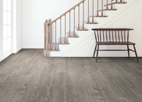 7mm w/pad Dutch Ship Ash Waterproof Rigid Vinyl Plank Flooring 7.76 in. Wide x 48 in. Long - As-Is - Stack Out - 325.92 Sq. Ft.