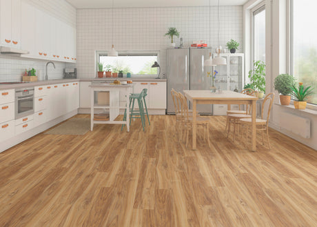 6mm w/pad Meadowlands Elm Waterproof Rigid Vinyl Plank Flooring 7.09 in. Wide x 60 in. Long