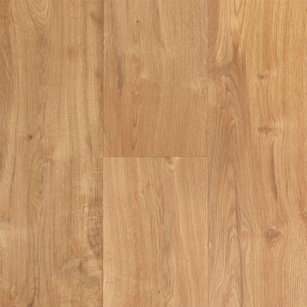 8mm w/pad Amber Wheat Oak Waterproof Rigid Vinyl Plank Flooring 9.56 in. Wide x 60 in. Long - Sample