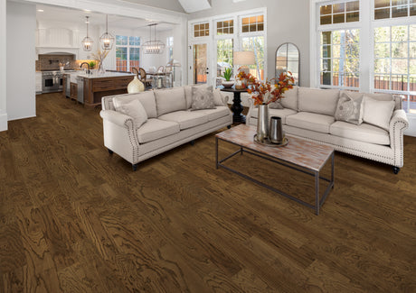 3/8" Red Oak Peak Quick Click Engineered Hardwood Flooring 5.38 in. Wide