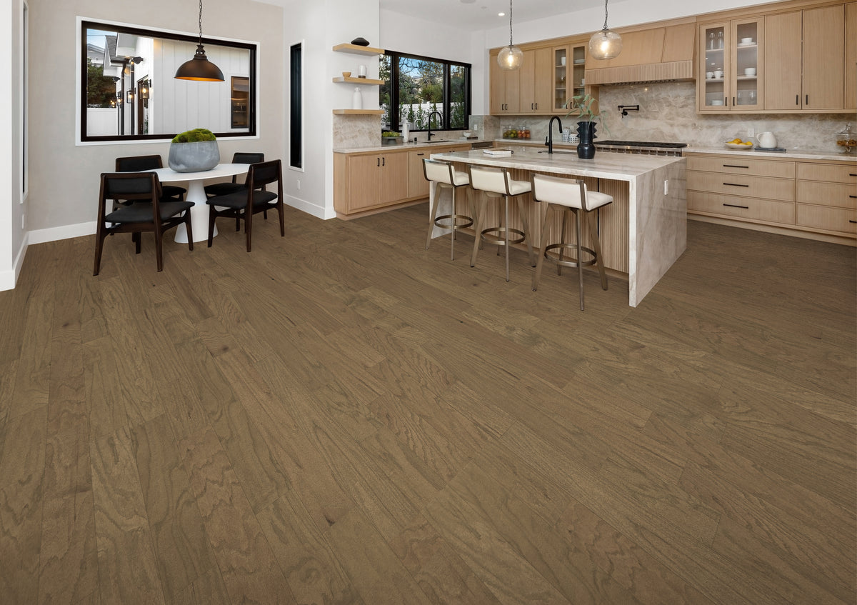 3/8" Red Oak Spire Quick Click Engineered Hardwood Flooring 5.38 in. Wide