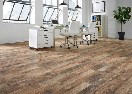 8mm w/ 2mm pad Calico Oak Laminate Flooring 7.64 in Wide x 50.6 in Long