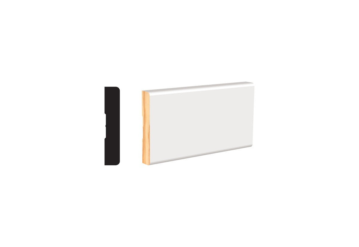 WM412 PFJ 11/16 in. Thick x 3-1/2 in. Tall x 8 ft. Length White Casing