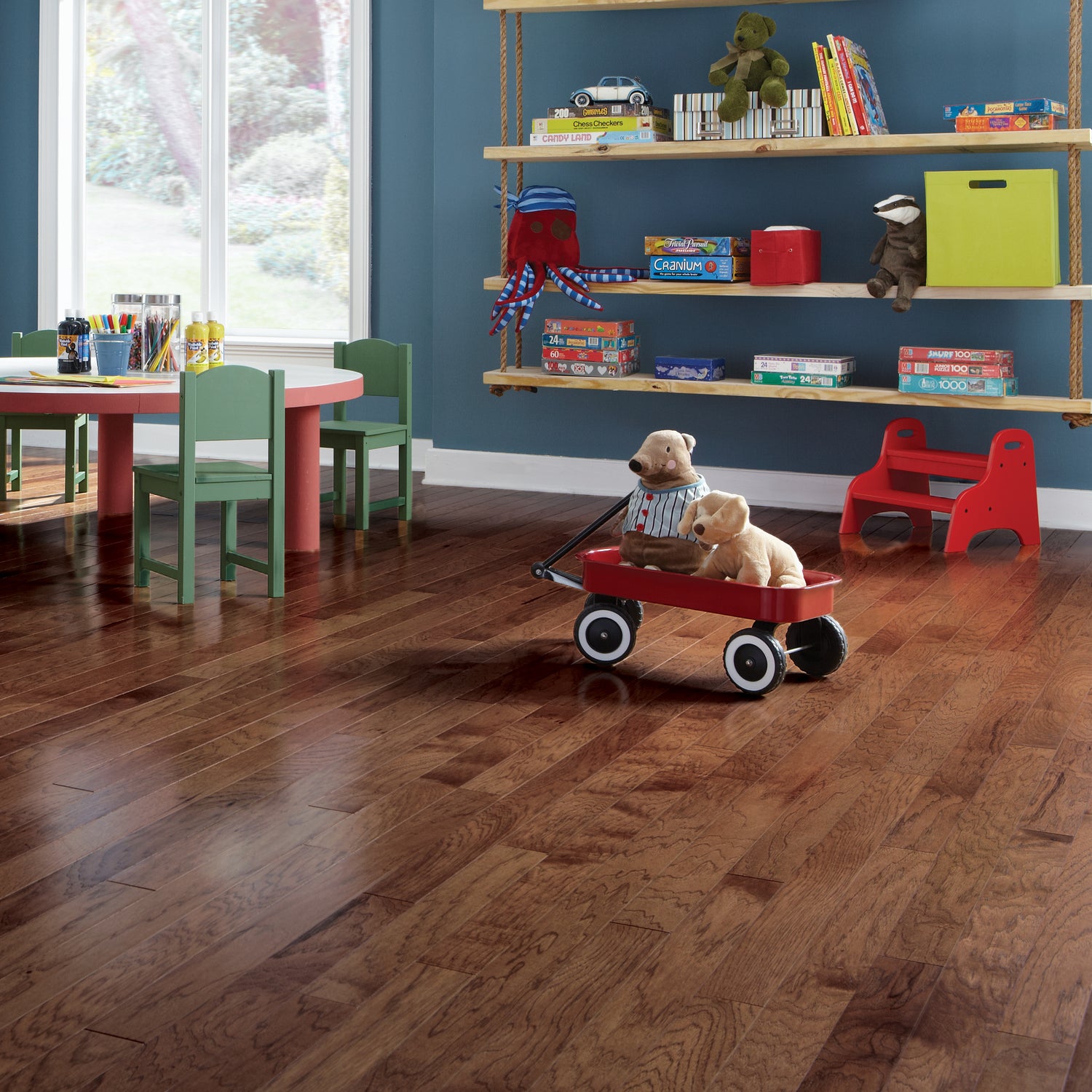 3/4 in. Hickory Provincial Solid Hardwood Flooring 3 in. Wide