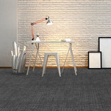 Liberty Island Vinyl Back Carpet Tile 19.6 In. x 19.6 In.