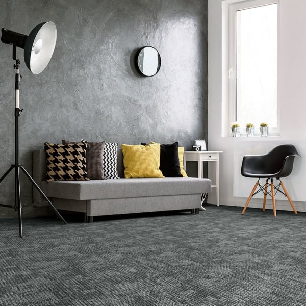 Timeless Trail Vinyl Back Carpet Tile 19.6 In. x 19.6 In.