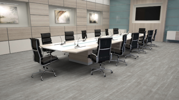 4.5 mm Jack Rabbit Grey Luxury Vinyl Plank 12 in. Wide x 24 in. Long