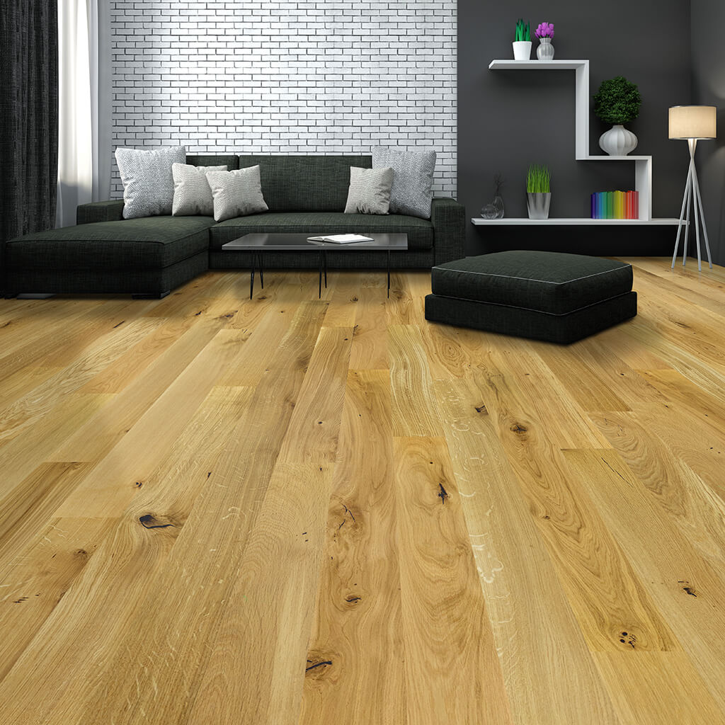 1/2 In. Wilmington White Oak Prefinished Engineered Hardwood Flooring 5.4 in. Wide