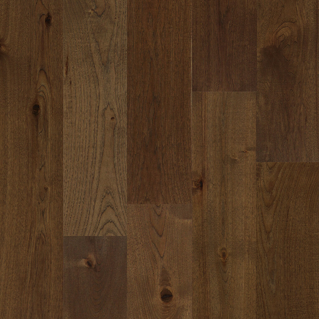 1/2 In. Wheeler Creek Hickory Prefinished Engineered Hardwood Flooring 7.4 in. Wide