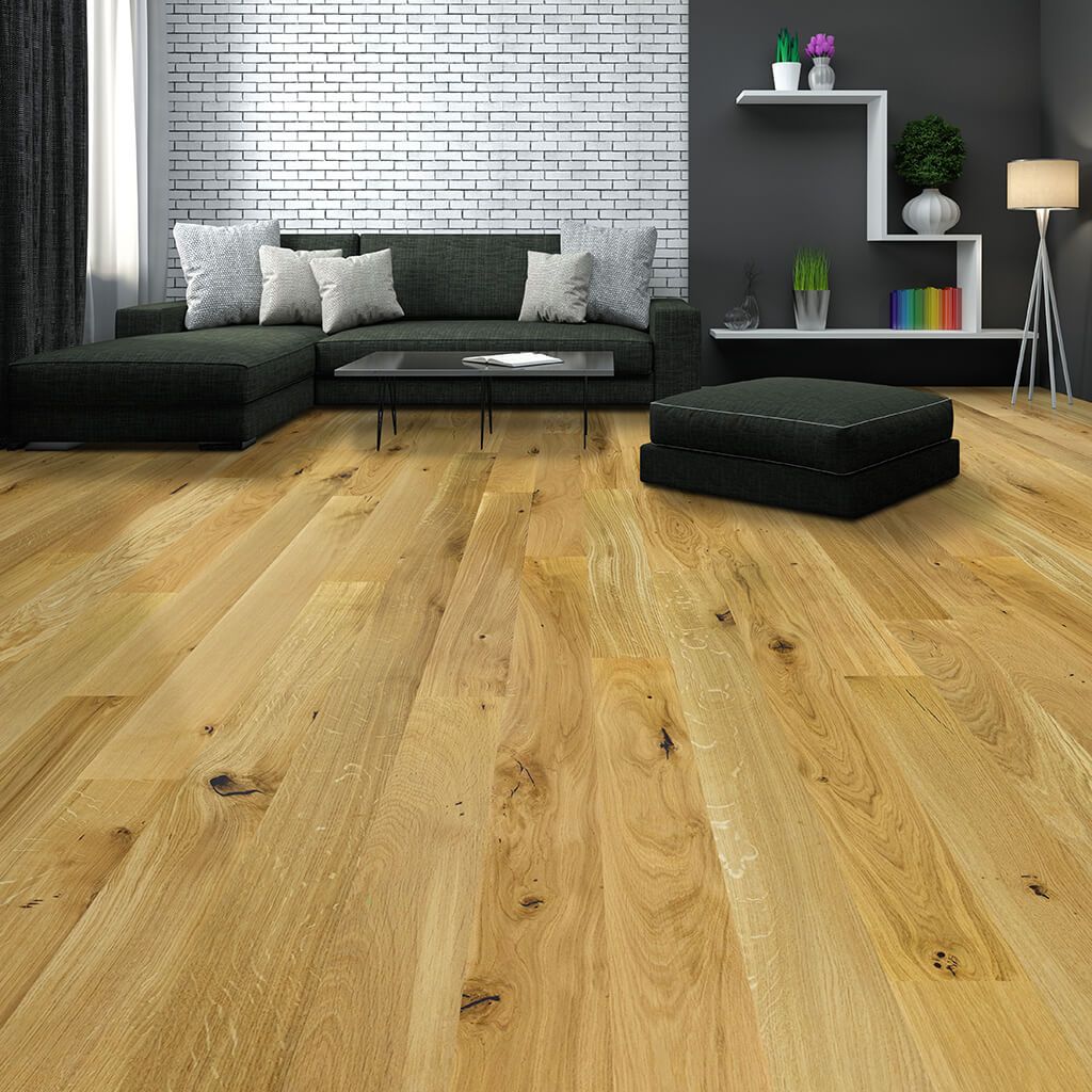 3/4 in. Wilmington White Oak Prefinished Solid Hardwood Flooring 5 in. Wide