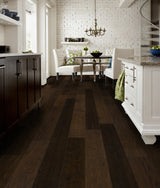 3/8 in. Highland Park Hickory Prefinished Engineered Hardwood Flooring 6.50 in. Wide - Sample