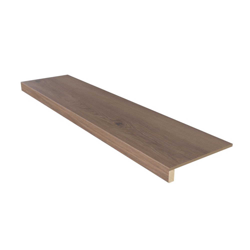 Hazelton Oak 48 in Length Square Retro Fit Tread