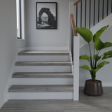 Laguna Gray Oak 48 in Length Square Retro Fit Tread