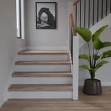 San Fernando Hickory 48 in Length Square Retro Fit Tread