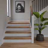 Shoreway Oak 48 in Length Square Retro Fit Tread