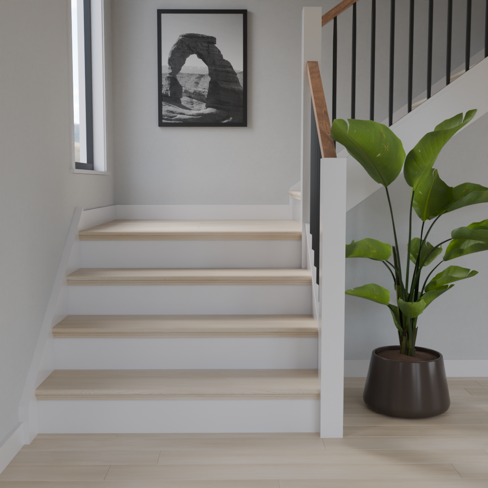 Hilltop Oak 48 in Length Retro Fit Tread
