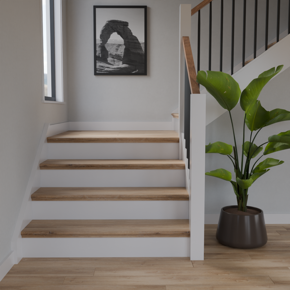 Island Oak 48 in Length Retro Fit Tread