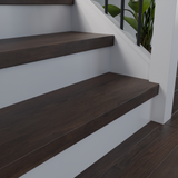 Parker Peak Walnut 48 in Length Square Retro Fit Tread