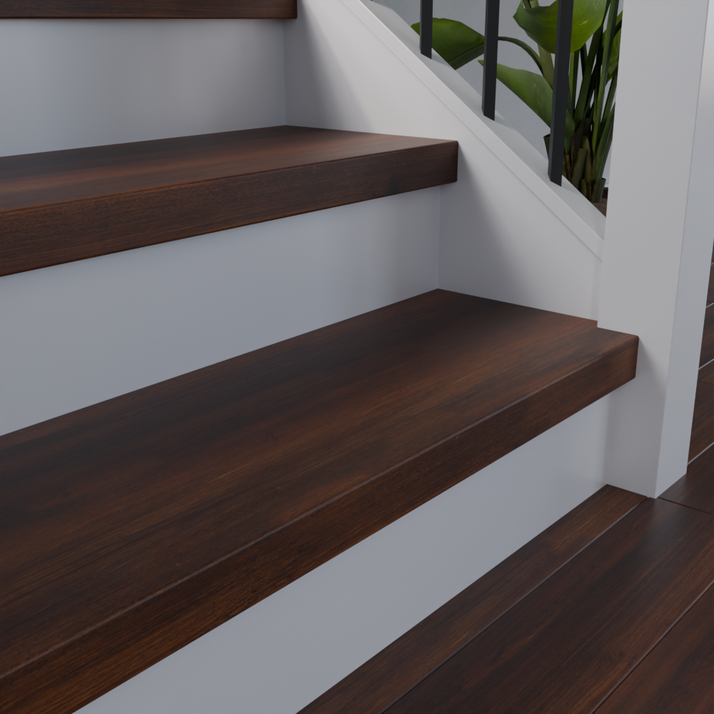 Revere Oak 48 in Length Square Retro Fit Tread