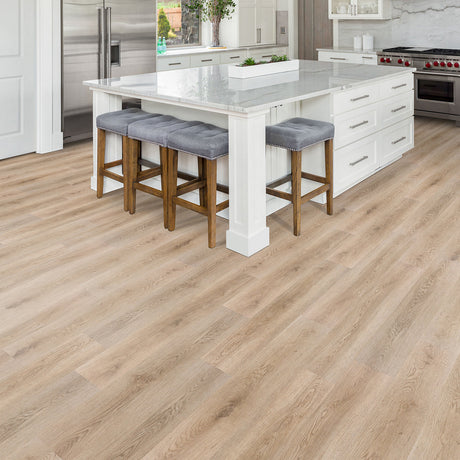 4.2mm XRP Champagne Vinyl Plank Flooring 7 In. Wide