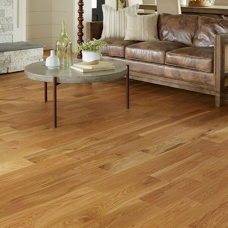 3/4 In. Talon White Oak Matte Hand Scrapped Prefinished Engineered Hardwood Flooring 6 In. Wide