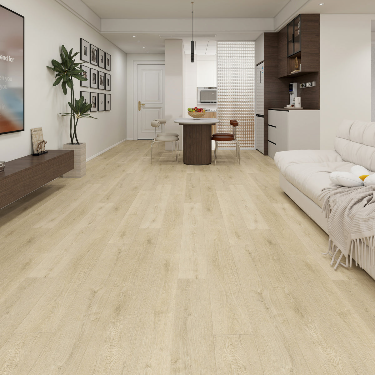 3.2mm Cabot County Oak Waterproof Rigid Vinyl Plank Flooring - Sample