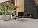 6.5mm w/ Pad Dragon Stone Waterproof Rigid Vinyl Tile Flooring 12.2 in. Wide x 24.4 in Length