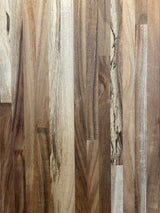 Unfinished Short Leaf Acacia 12 ft. L x 25 in. W x 1-1/2 in. Thick Solid Butcher Block Countertop