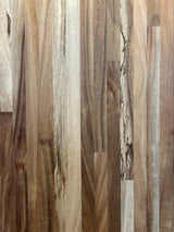 Unfinished Short Leaf Acacia 12 ft. L x 25 in. W x 1-1/2 in. Thick Solid Butcher Block Countertop