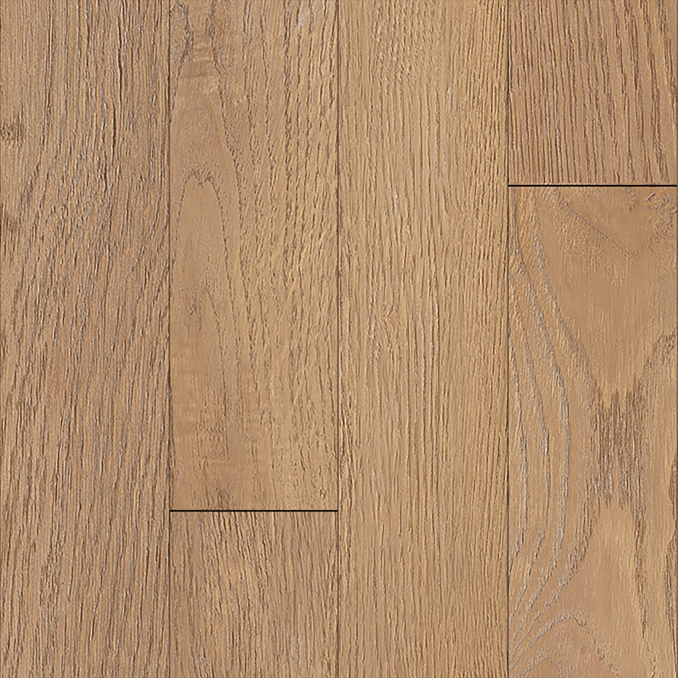 6.5mm w/pad White Oak Natural Waterproof WPC Vinyl Plank Flooring 3.26 in. Wide x Multi Length