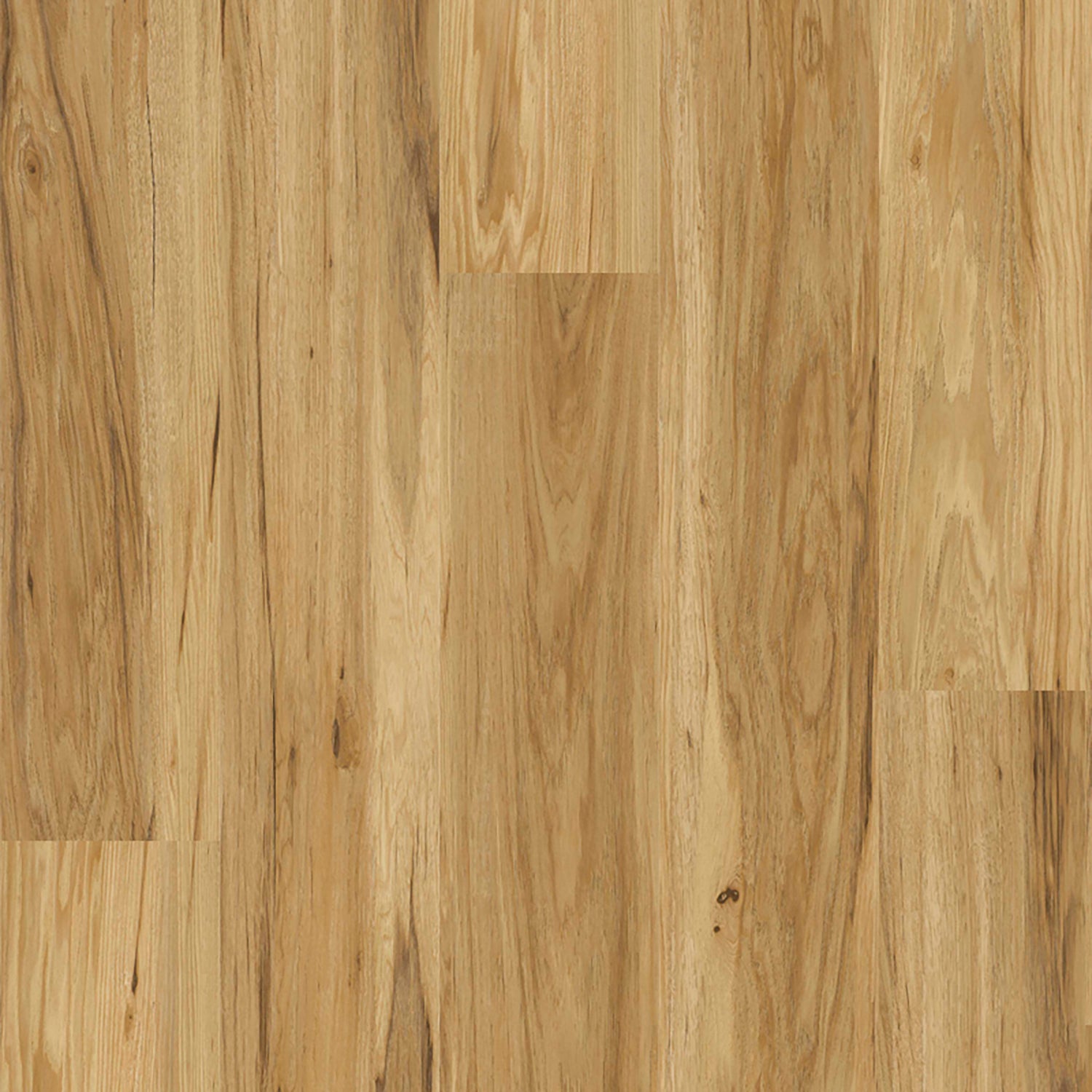 8mm w/pad Hickory Waterproof WPC Vinyl Plank Flooring 6 in. Wide x 48 in. Long