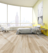 8mm w/pad Maple Waterproof WPC Vinyl Plank Flooring 6 in. Wide x 48 in. Long