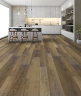 8mm w/pad Pioneer Ridge Waterproof WPC Vinyl Plank Flooring Multi Width & Length