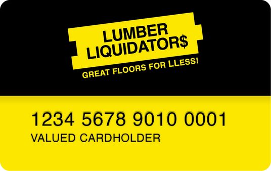 Lumber Liquidators credit card