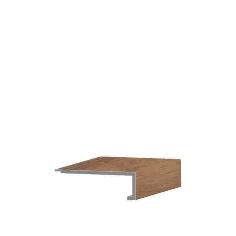 Hazelton Oak Square Landing Stair Nose